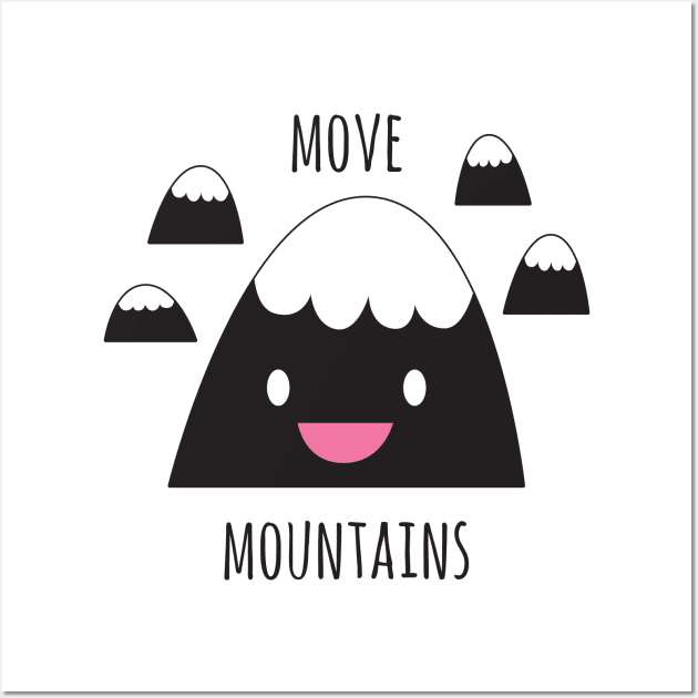 Move Mountains I Wall Art by littleoddforest